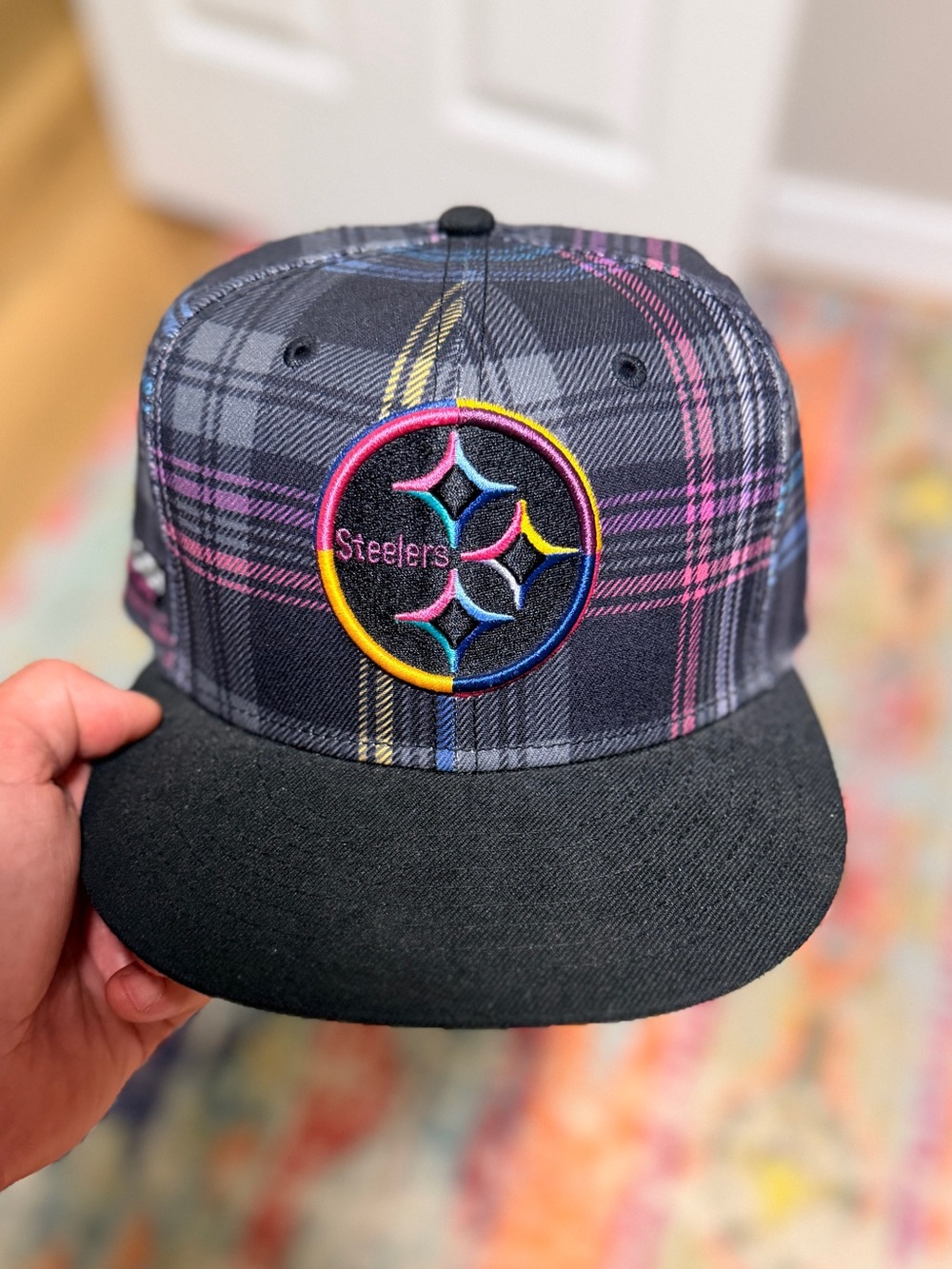 Pittsburgh Steelers 2024 Crucial Catch Snapback Hat
